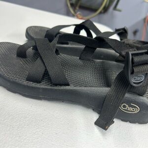 Chaco Black Strappy Sandals